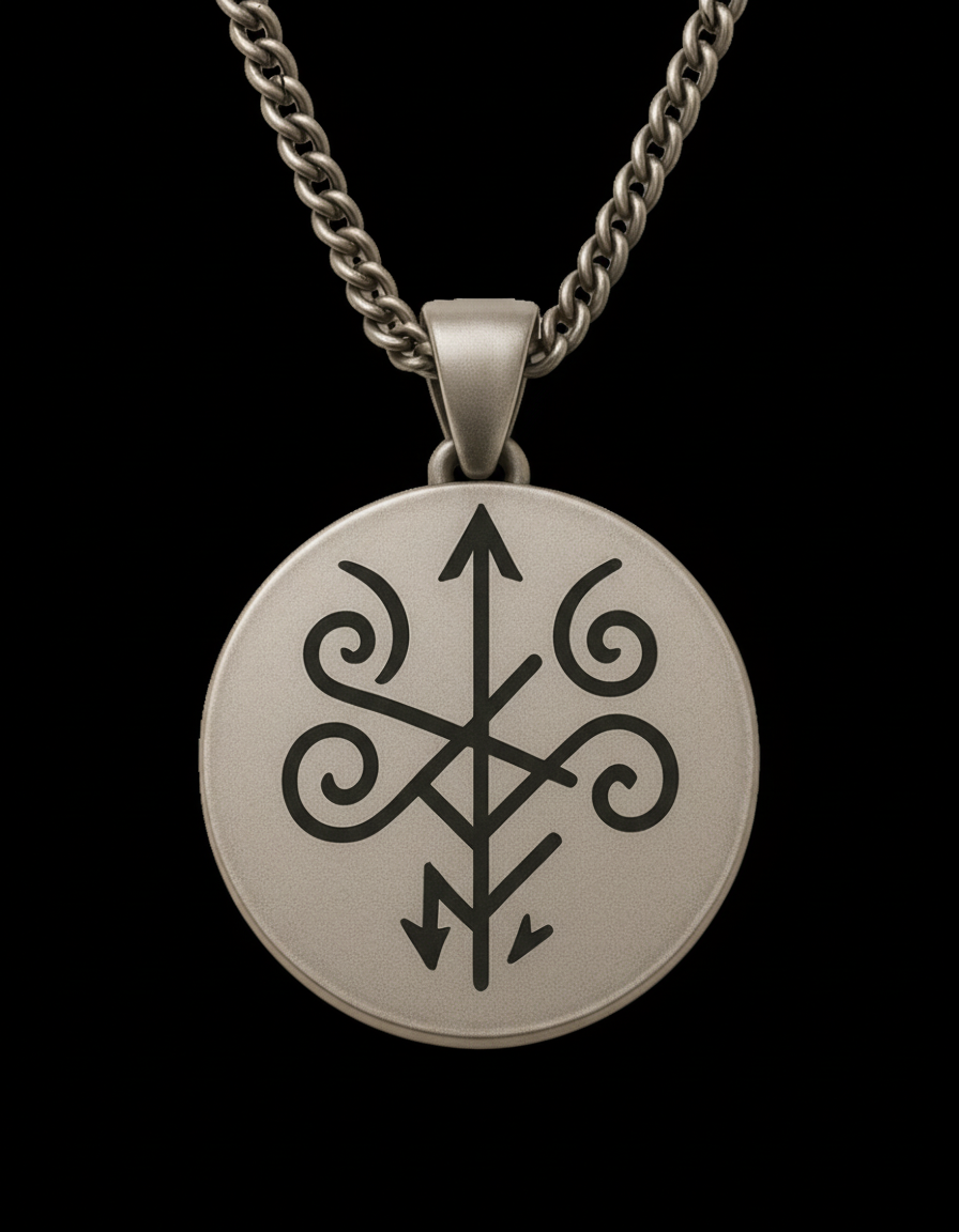 Custom amulet — Velkara, Lumineth Essence