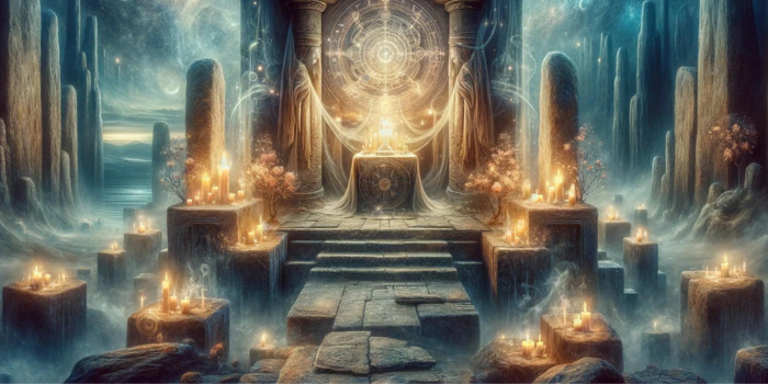 dreaming about an altar