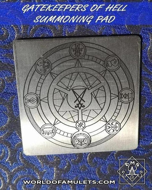 Magic and energies-How to use the Occult Gatekeepers of Hell Summoning and Ritual Pad-World of Amulets