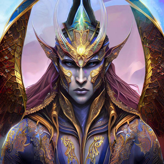 The Demon world-Spirit Azazel removes toxic energy and blockages-World of Amulets