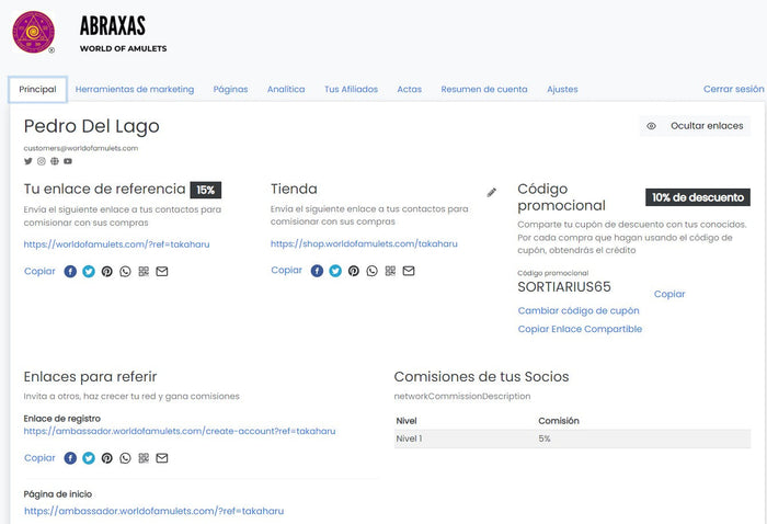 affiliate program 50%