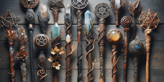 Wiccan magic wands