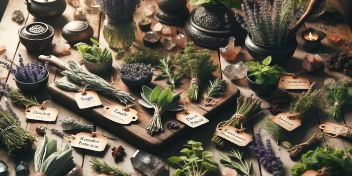 Wiccan plants and herbs