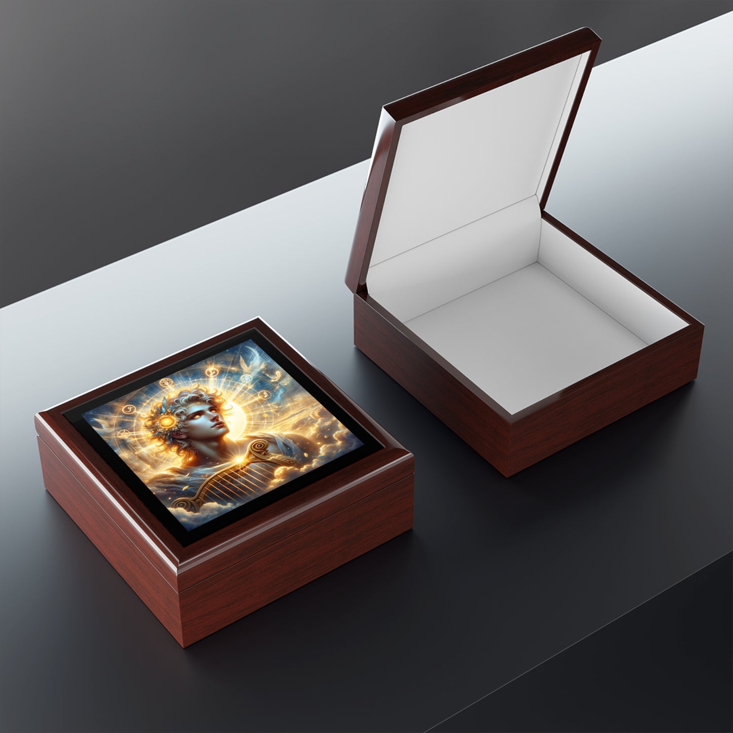 Apollo Jewelry Box to store your talismans and rings