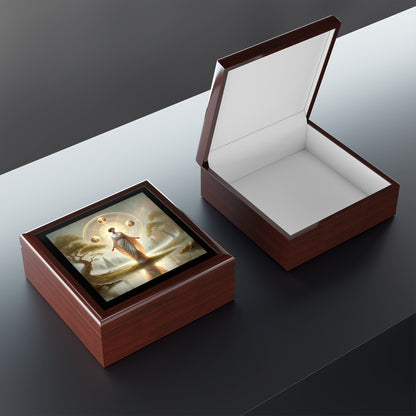 Greek Goddess Leto Jewelry Box to store your talismans and rings