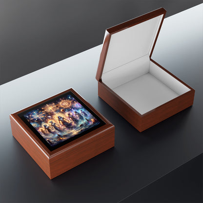 Olympic Spirits Jewelry Box to store your talismans and rings