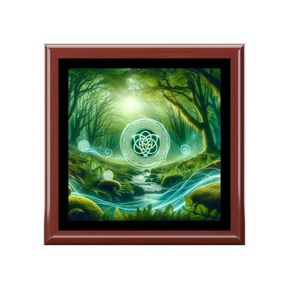 Green Energy Portal Jewelry Box to store your talismans and rings