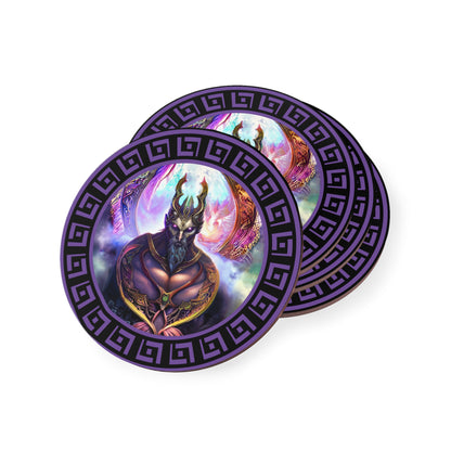 Demonology Coasters - 4pcs - Abraxas Amulets ® Magic ♾️ Talismans ♾️ Initiations