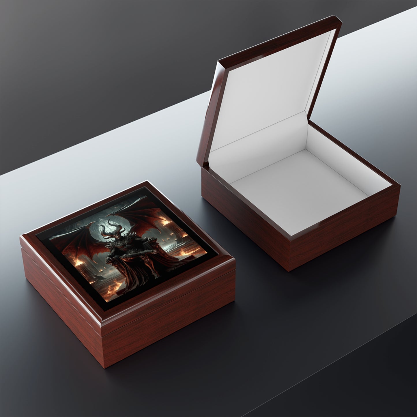 Lucifer's Jewelry Box to store your talismans and rings