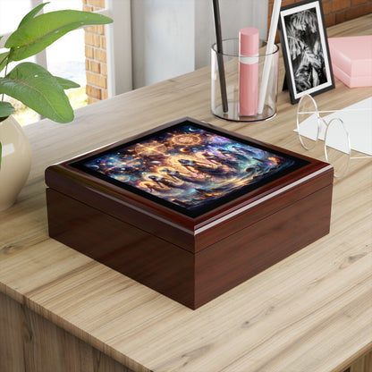 Olympic Spirits Jewelry Box to store your talismans and rings