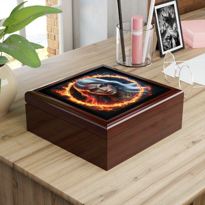 Lilith Jewelry Box to store your talismans and rings