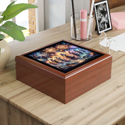 Olympic Spirits Jewelry Box to store your talismans and rings