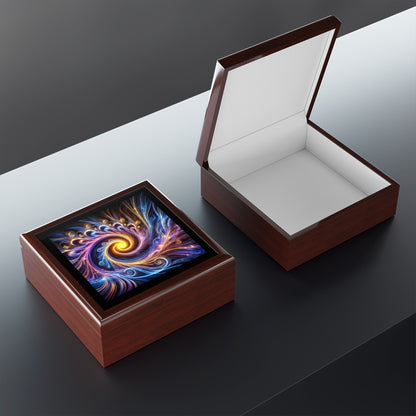 Aura Energy Landscape 2 Jewelry Box to store your talismans and rings