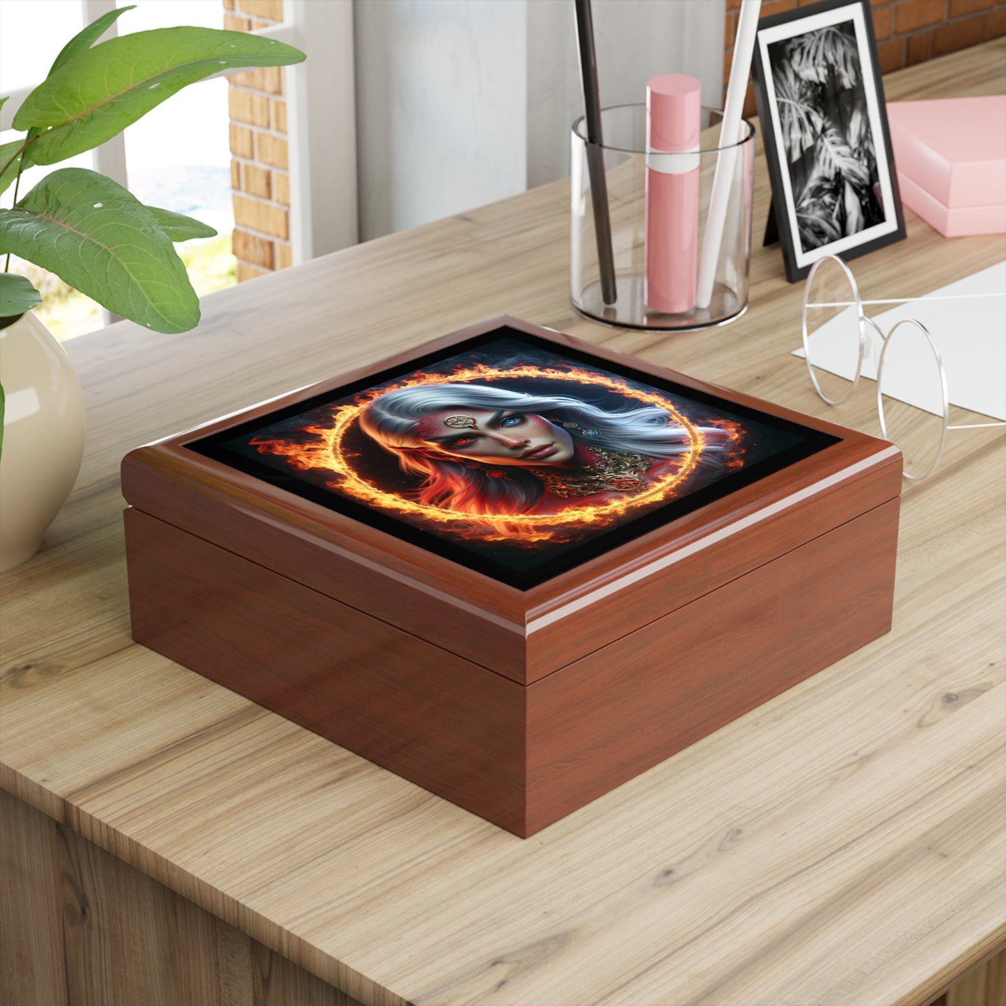 Lilith Jewelry Box to store your talismans and rings