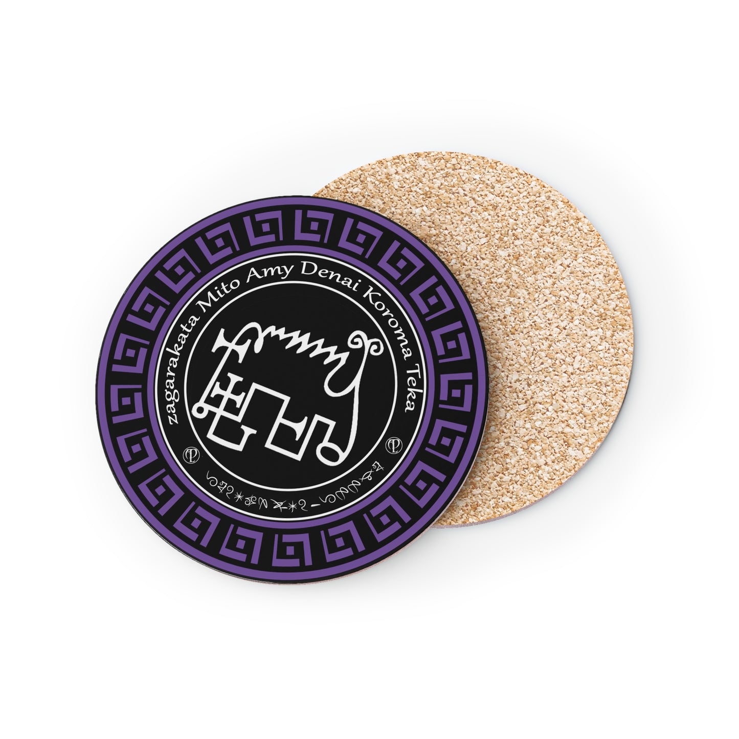 Demon Amy Coaster 4pcs Set mat Sigil an Enn - Abraxas Amulets ® Magic ♾️ Talismans ♾️ Initiations