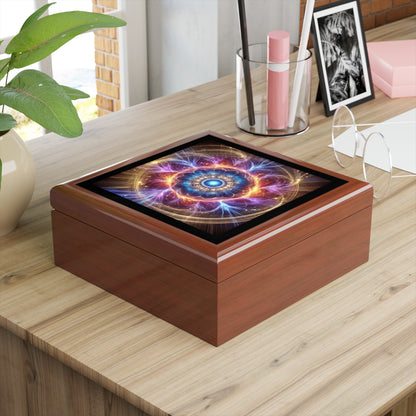 Aura Energy Landscape Jewelry Box to store your talismans and rings