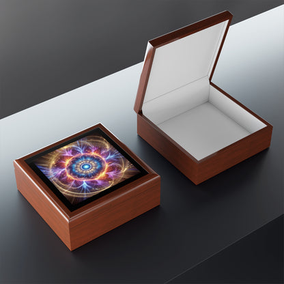 Aura Energy Landscape Jewelry Box to store your talismans and rings