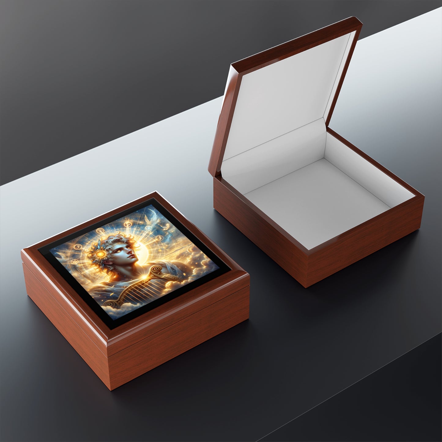 Apollo Jewelry Box to store your talismans and rings