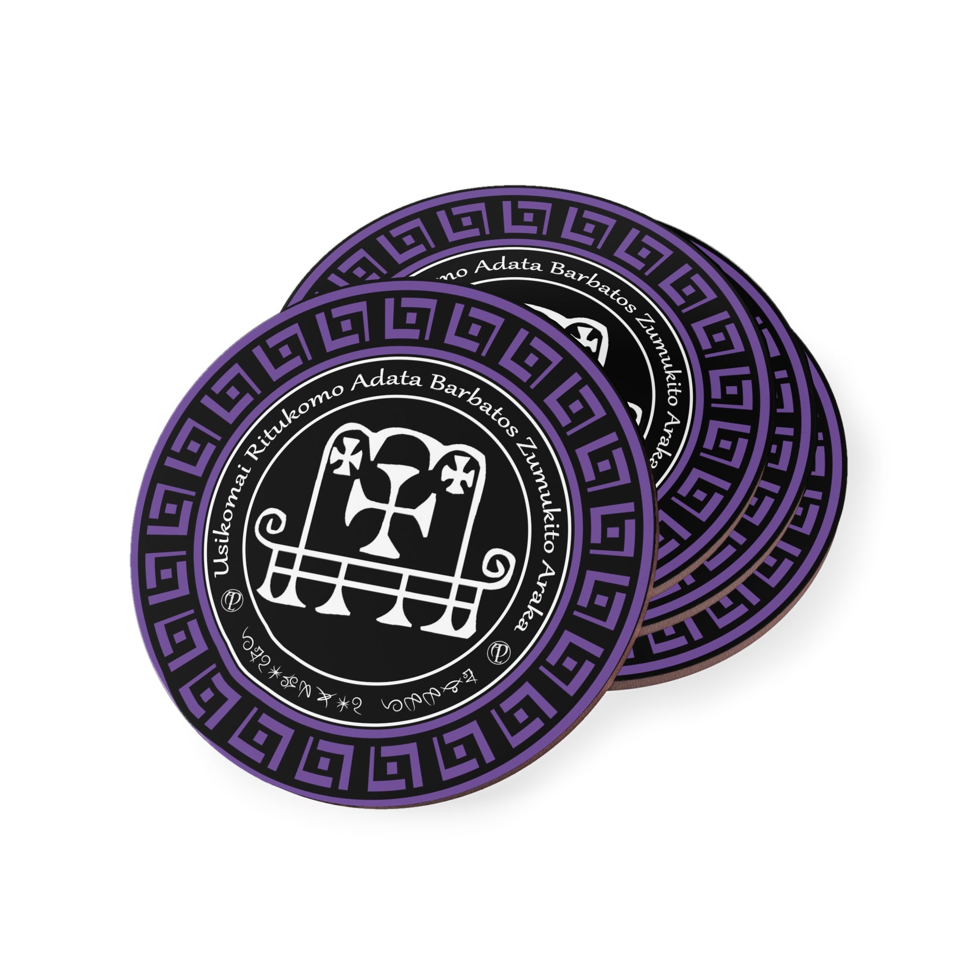 Demon Barbatos Coaster Set - Abraxas Amulets ® Magic ♾️ Talismaner ♾️ Initiationer