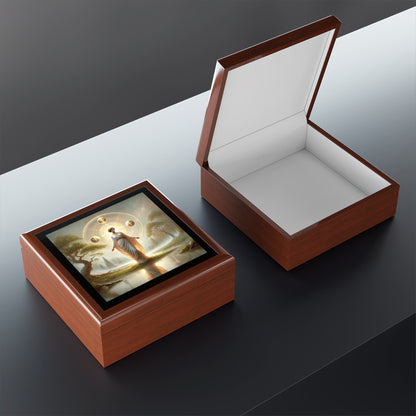 Greek Goddess Leto Jewelry Box to store your talismans and rings