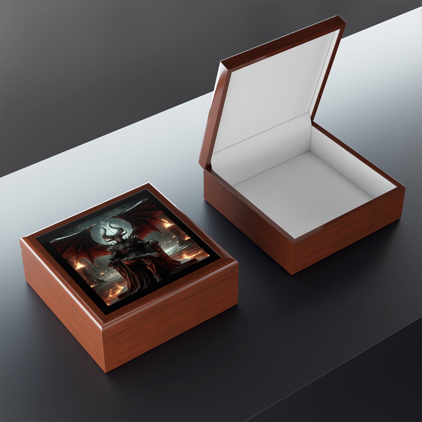 Lucifer's Jewelry Box to store your talismans and rings