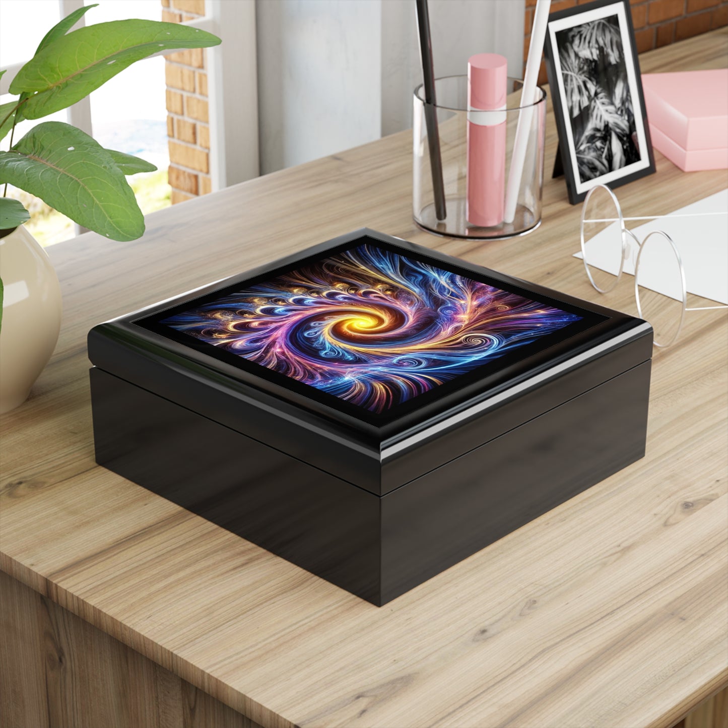 Aura Energy Landscape 2 Jewelry Box to store your talismans and rings