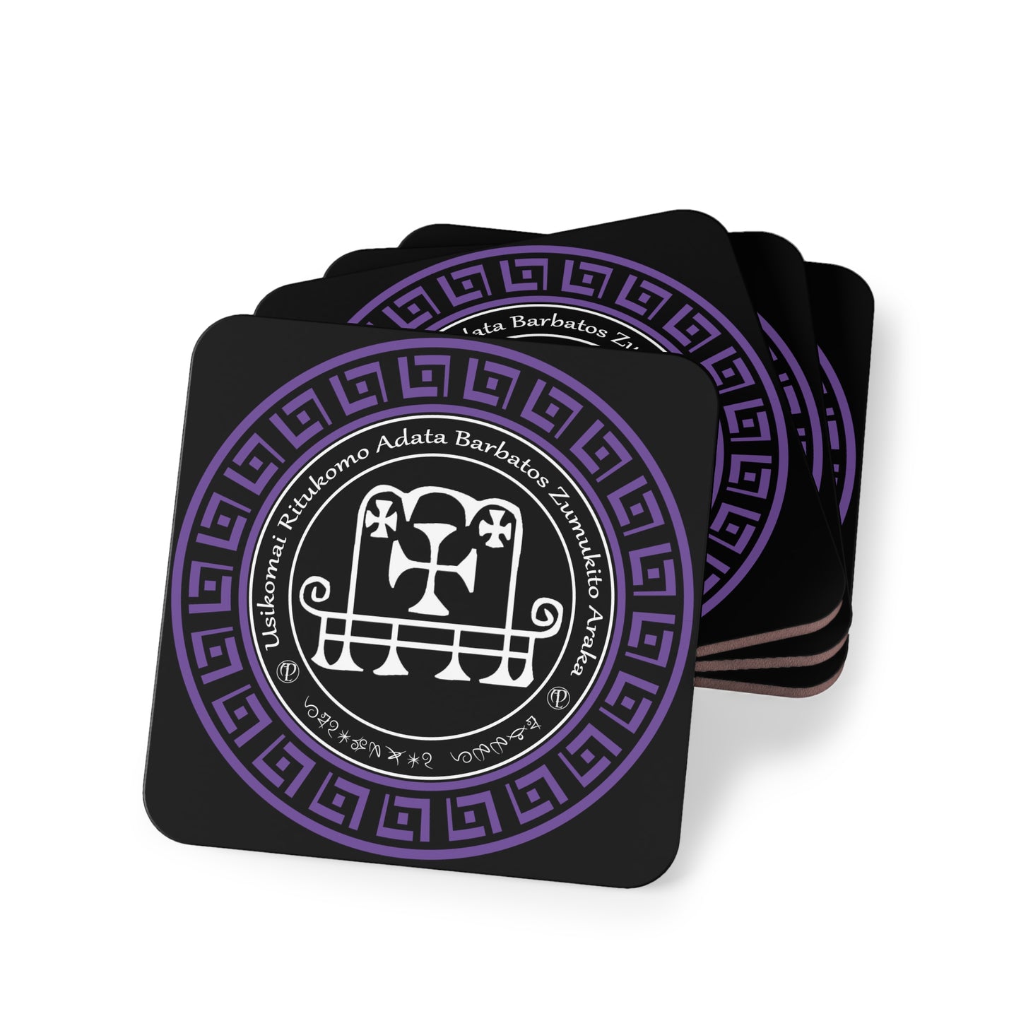 Demon Barbatos Coaster Set - Abraxas Amulets ® Magic ♾️ Talismaner ♾️ Initiasjoner