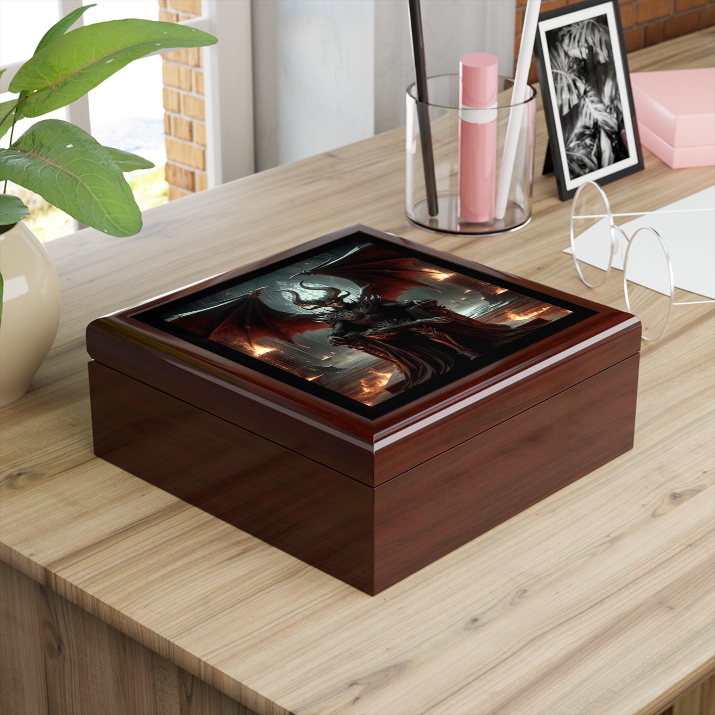 Lucifer's Jewelry Box to store your talismans and rings