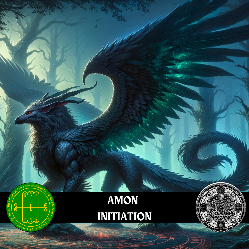 Magical Power Attunement of Amon - Abraxas Amulets ® Magic ♾️ Talismaner ♾️ Indvielser
