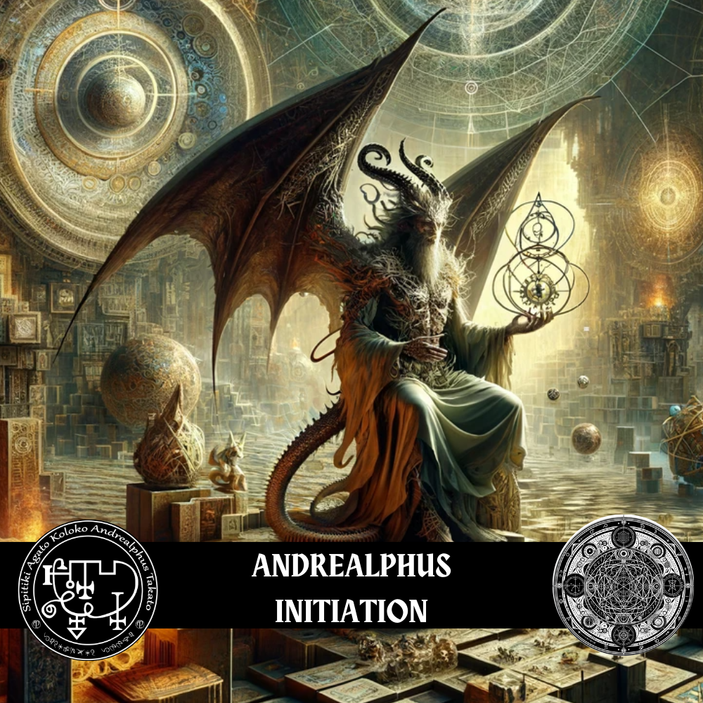 Afstemming om magie te blokkeer en uit te skakel met Spirit Andrealphus - Abraxas Amulets ® Magic ♾️ Talismans ♾️ Initiations