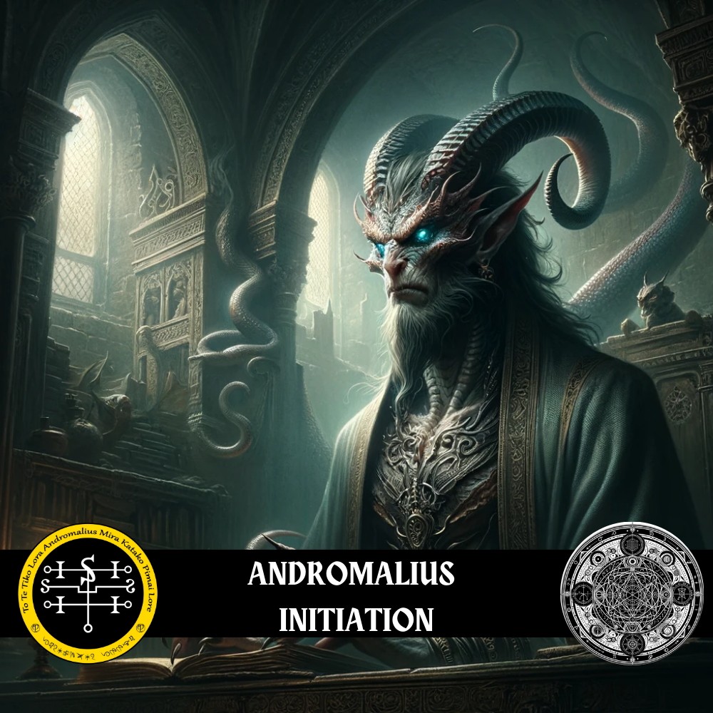 Magical Power Attunement of Andromalius - Abraxas Amulets ® Magic ♾️ Talismaner ♾️ Indvielser