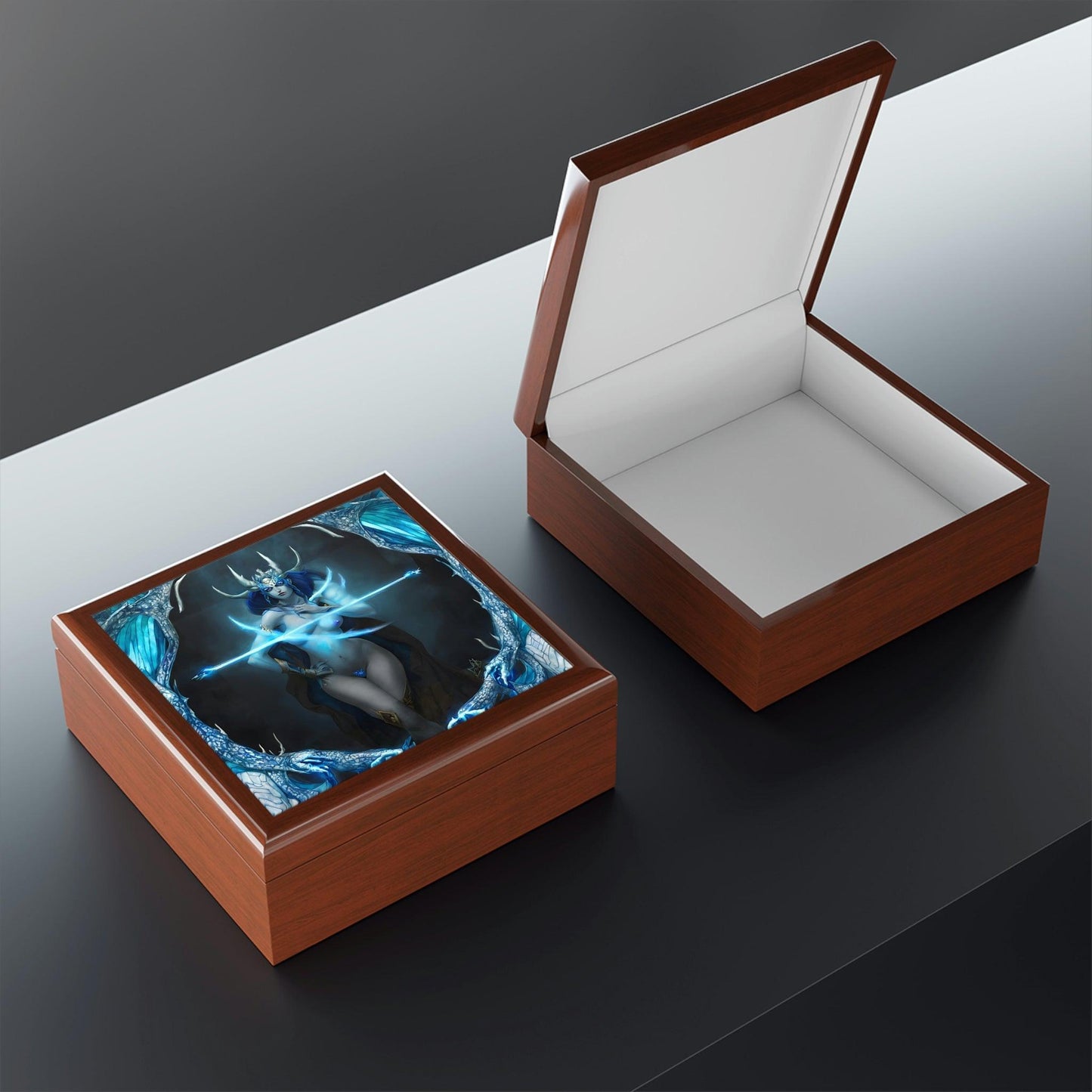 Στοχεύστε το Jewelry Box για να αποθηκεύσετε τα φυλαχτά και τα δαχτυλίδια σας - Abraxas Amulets ® Magic ♾️ Talismans ♾️ Initiations