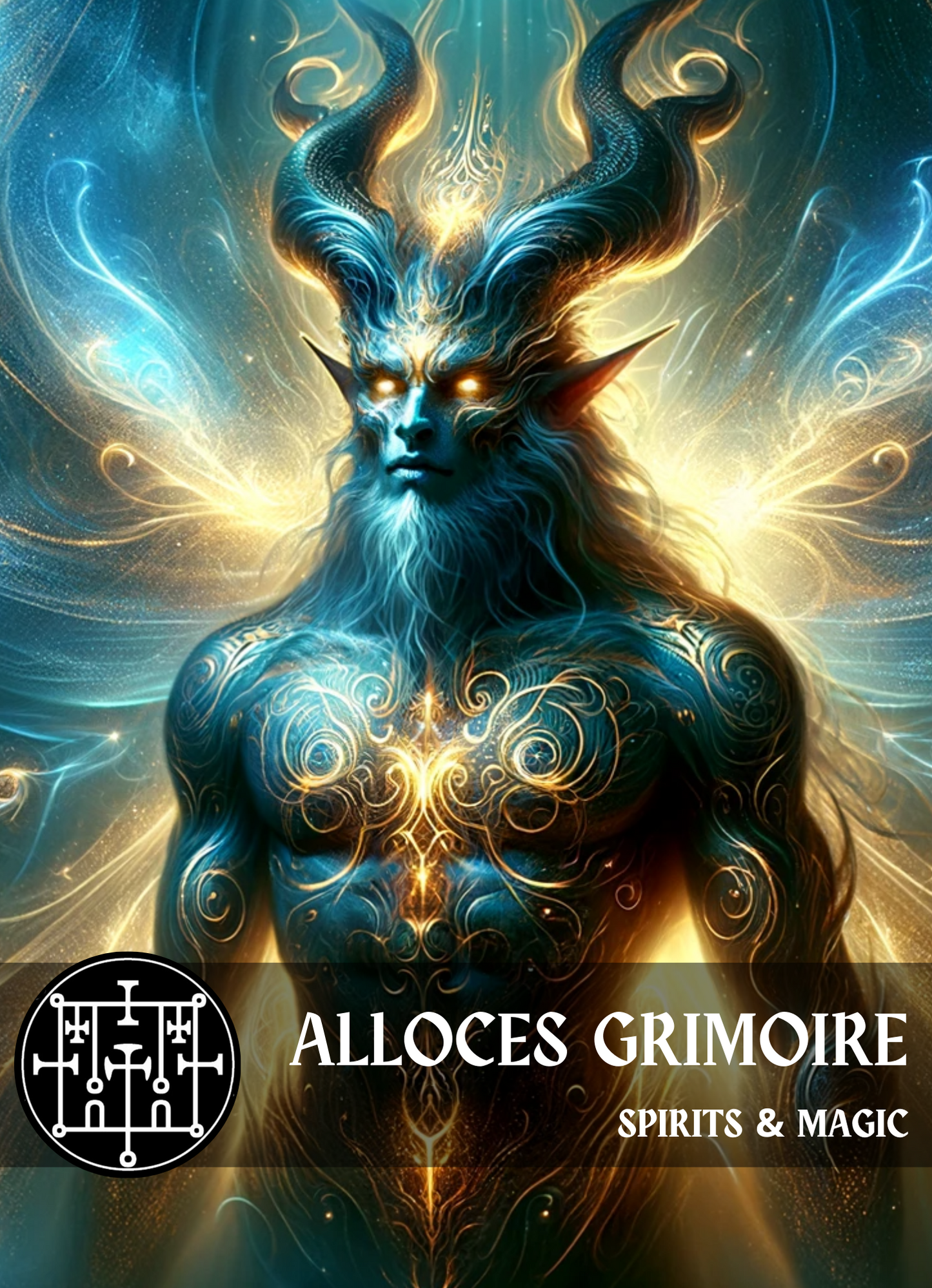 Grimoire of ALLOCES අක්ෂර වින්‍යාස සහ චාරිත්‍ර පැහැදිලිව සිතීම, අවධානය යොමු කිරීම සහ ඔබව සවිබල ගැන්වීම සඳහා - Abraxas Amulets ® Magic ♾️ Talisman ♾️ ආරම්භ කිරීම්
