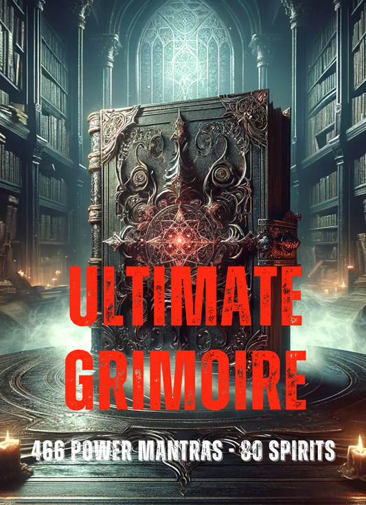 I-Ultimate Grimoire yoBugqi - 466 Power Enn's & 80+ spirits - Abraxas Amulets ® Magic ♾️ Talismans ♾️ Initiations