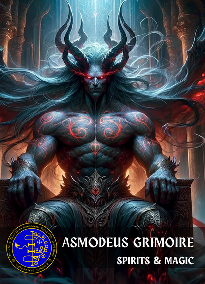 Grimoire of ASMODEUS Spells & Rituals for gambling, luck, worldly pleasures and to Empower Yourself - Abraxas Amulets ® Magic ♾️ Talismans ♾️ Initiations