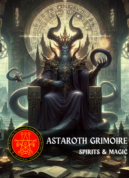 Grimoire of ASTAROTH Spells & Rituals for friendship and love , revealing hidden secrets and to Empower Yourself - Abraxas Amulets ® Magic ♾️ Talismans ♾️ Initiations