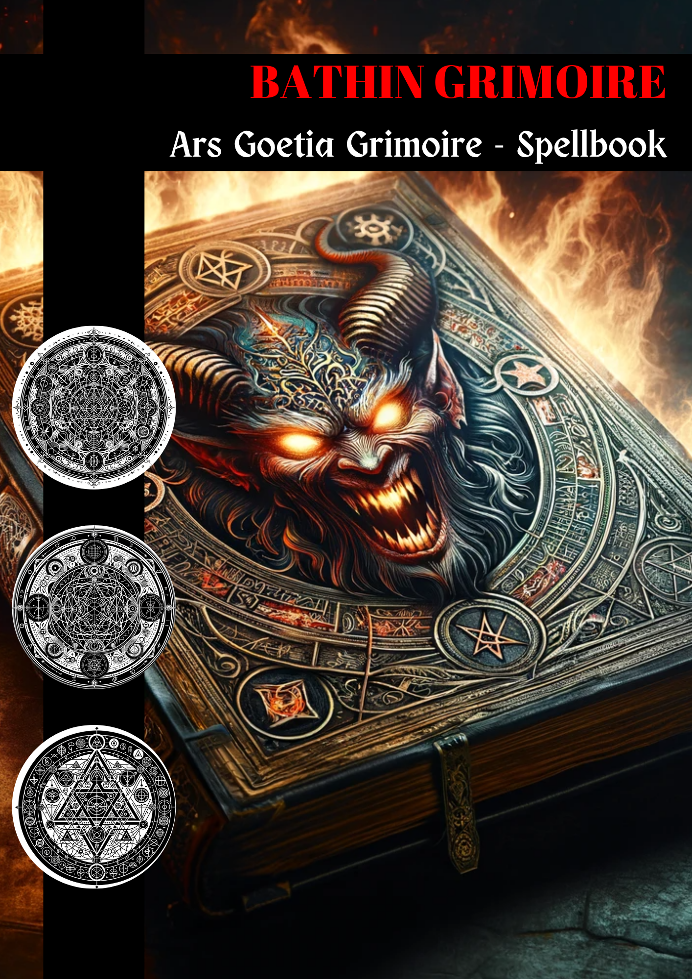 Grimoire Mantra & Ritual Bathin untuk Perlindungan Pengembara & Unjuran Astral - Abraxas Amulets ® Magic ♾️ Talismans ♾️ Initiations