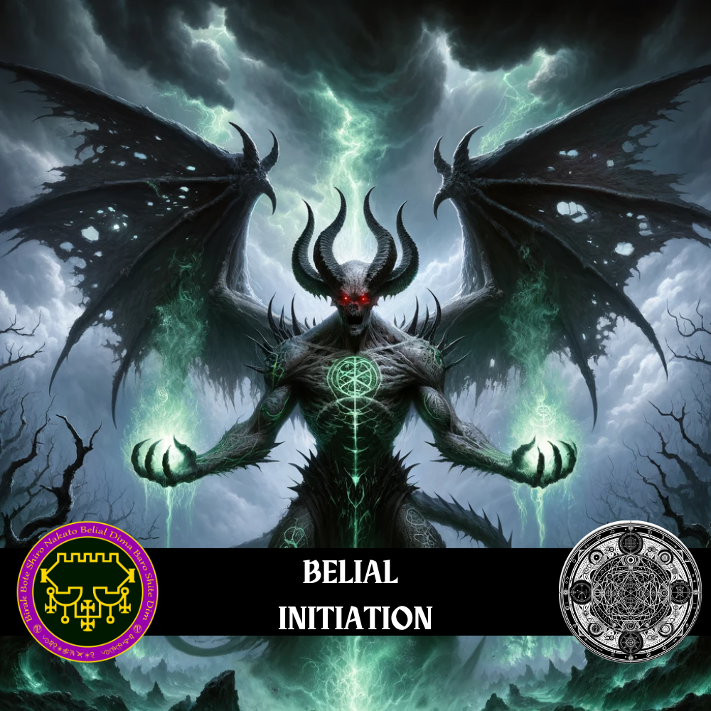 Magical Power Attunement of Belial - Abraxas Amulets ® Magic ♾️ Talismans ♾️ Initiatiounen