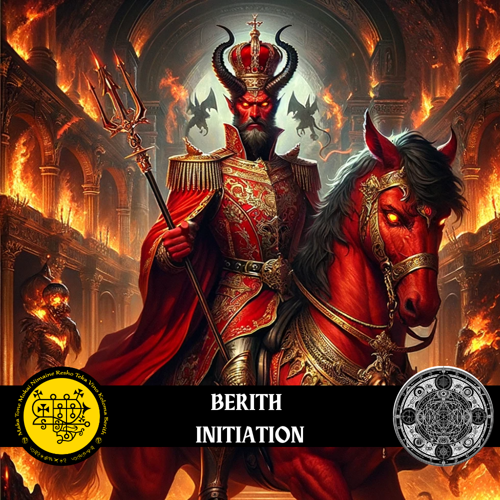 Magical Power Attunement of Berith - Abraxas Amulets ® Magic ♾️ Talismans ♾️ Inisiasies