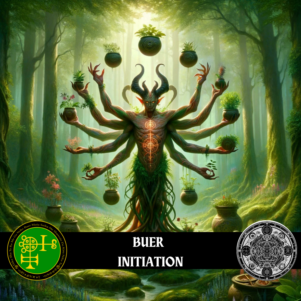 Magical Power Attunement of Buer - Abraxas Amulets ® Magic ♾️ Talismaner ♾️ Initiasjoner