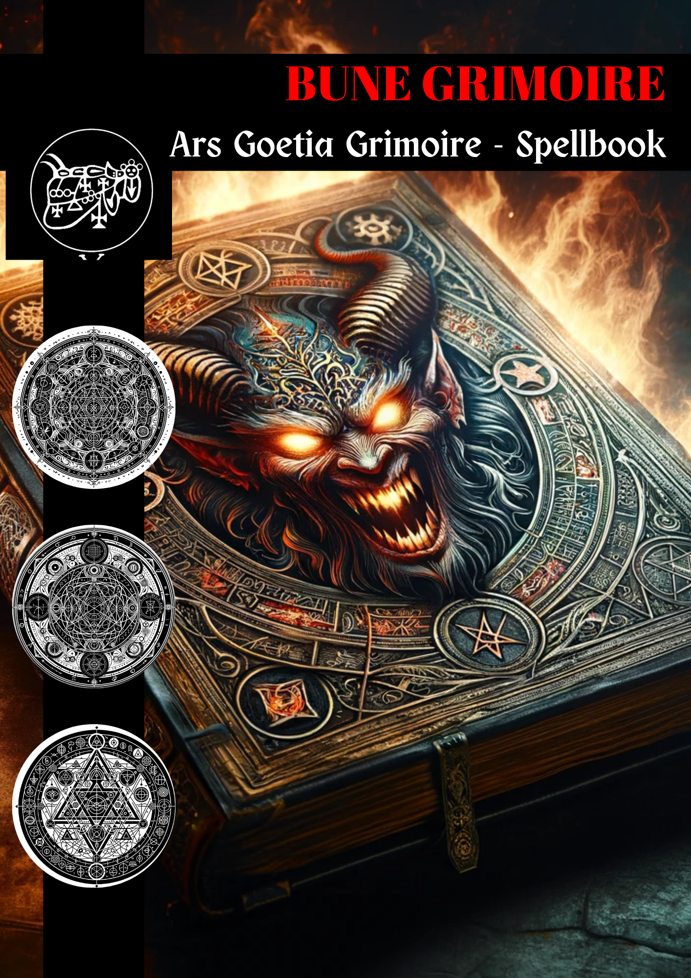 Grimoire of Bune Spells & Rituals dành cho phương tiện và kỹ năng thấu thị - Abraxas Amulets ® Magic ♾️ Bùa ♾️ Initiations