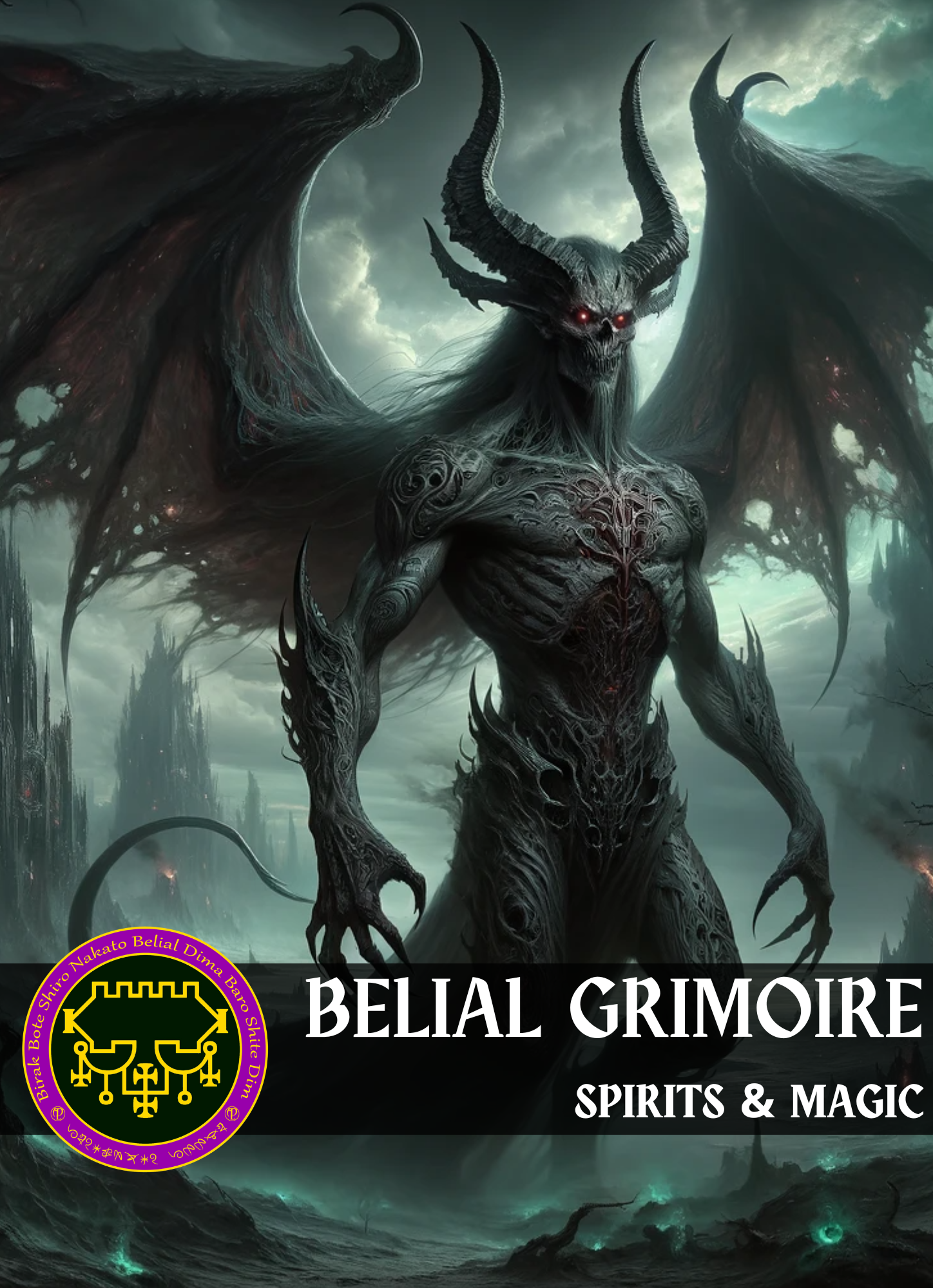 Grimoire of Spirit Belial Power тарни бизнес, секс, өрсөлдөөнд зориулсан - Abraxas Amulets ® Magic ♾️ Salismans ♾️ Авшиг