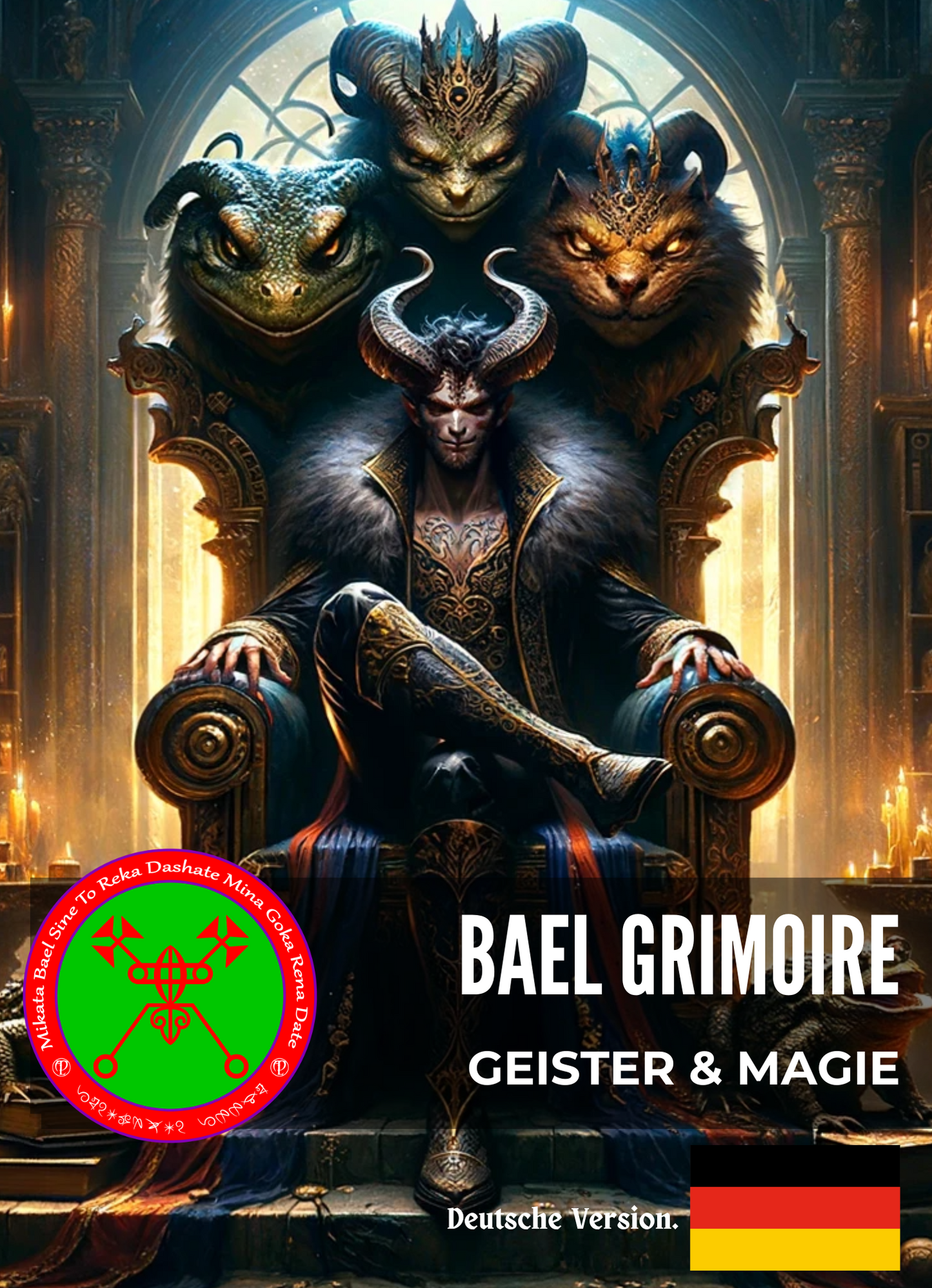 Grimoire of Bael Spells & Rituals ho an'ny harena azo amin'ny famoronana & hanamafisana ny tenanao - Abraxas Amulets ® Magic ♾️ Talismans ♾️ Initiations