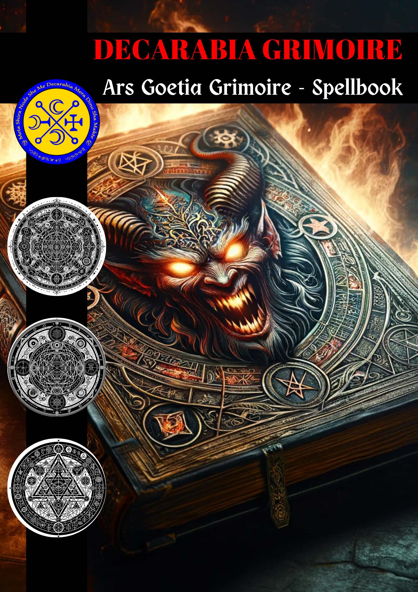 Geasa & Deasghnátha Grimoire of Decarabia chun Constaicí & Staideanna a Bhaint - Abraxas Amulets ® Magic ♾️ Talismans ♾️ Tionscnaimh