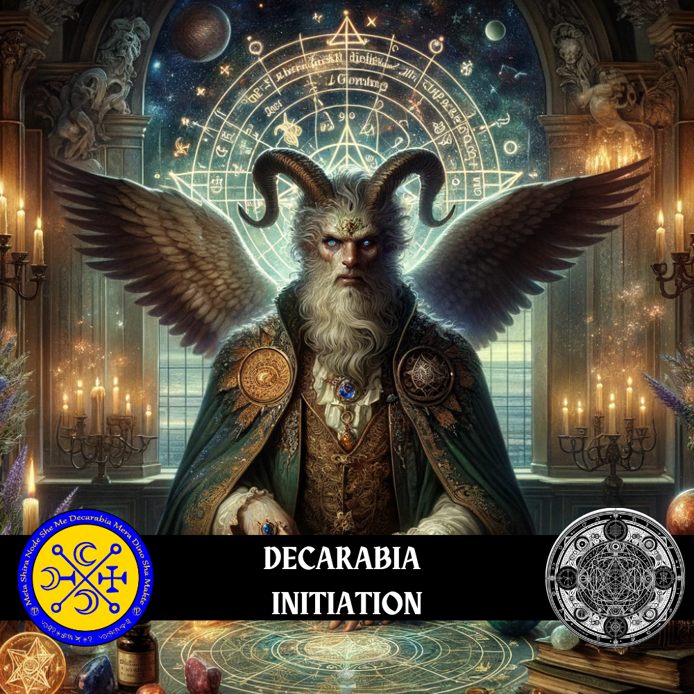 Ƙarfin sihiri na Decarabia - Abraxas Amulets ® Magic ♾️ Talismans ♾️ Ƙaddamarwa