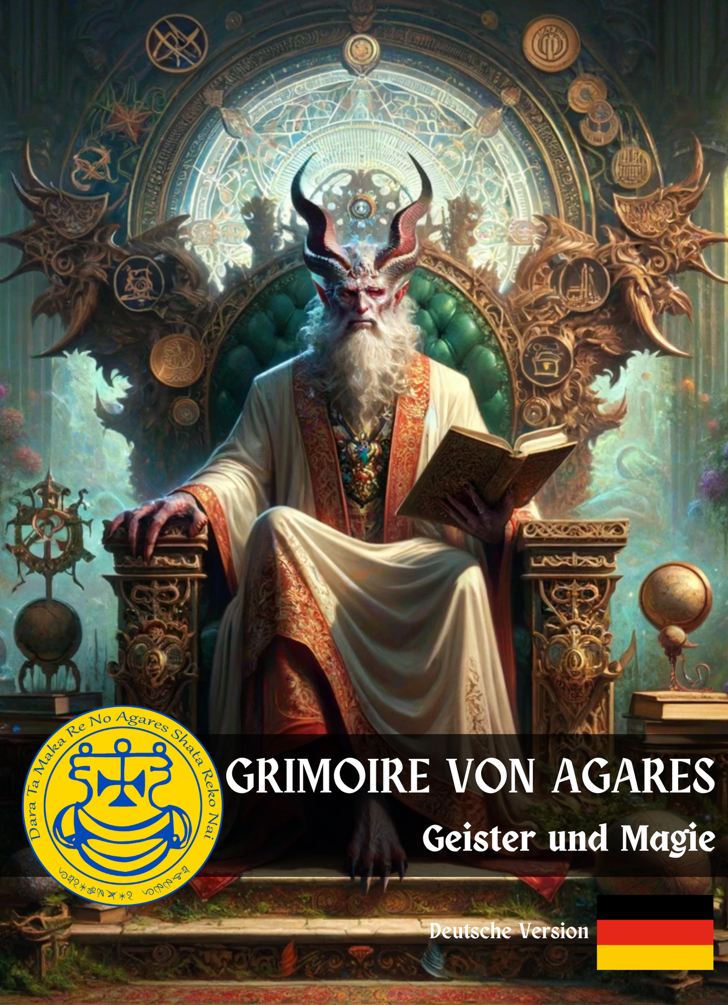 Grimoire ຂອງ Agares ການສະກົດຄໍາ & ພິທີກໍາສໍາລັບການຕິດຕໍ່ມິດຕະພາບແລະສັງຄົມເພື່ອສ້າງຄວາມເຂັ້ມແຂງຕົວທ່ານເອງ - Abraxas Amulets ® Magic ♾️ Talismans ♾️ ການລິເລີ່ມ