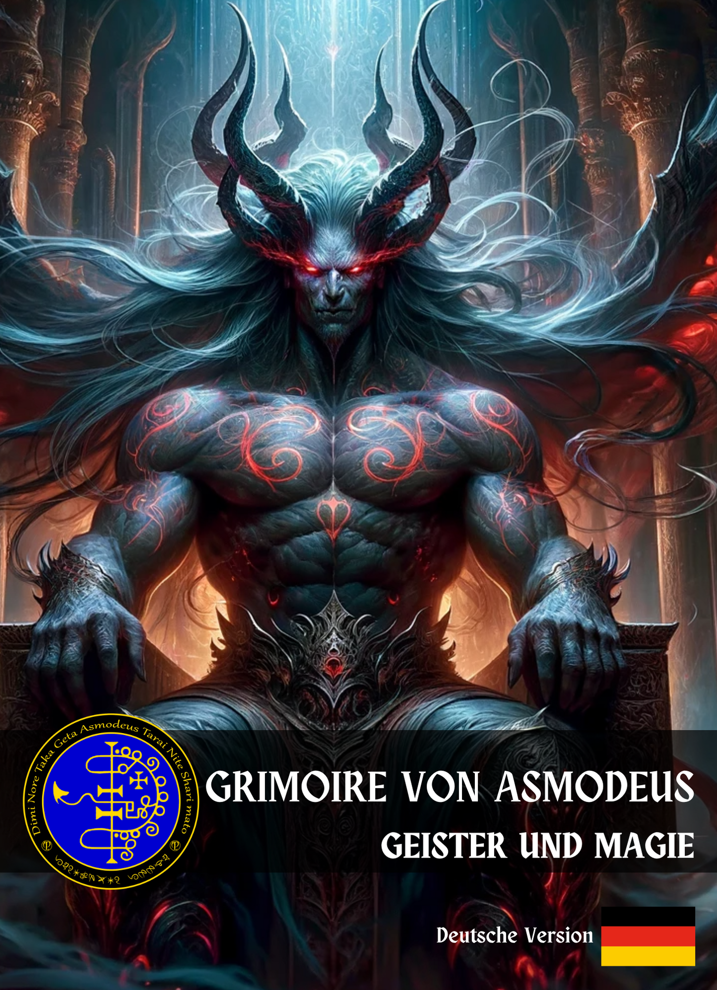 Мөрийтэй тоглоом, аз, ертөнцийн таашаал, өөрийгөө хүчирхэгжүүлэхэд зориулсан ASMODEUS Spells & Rituals-ийн Grimoire - Abraxas Amulets ® Magic ♾️ Talismans ♾️ Эхлэл