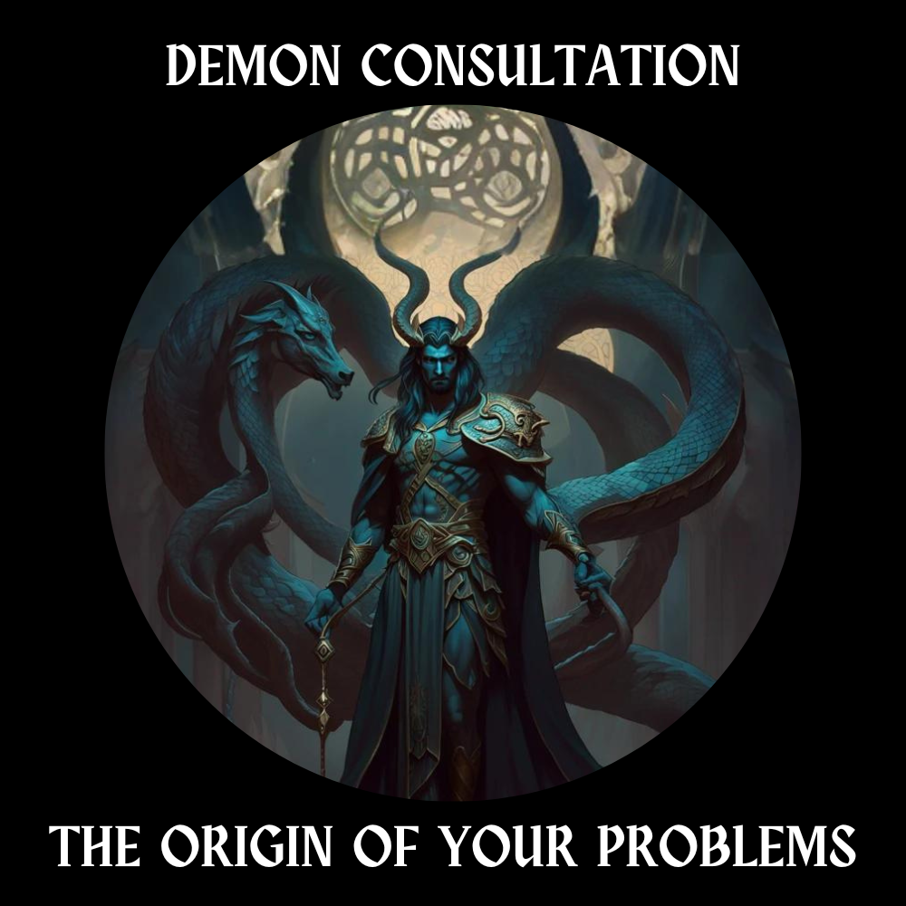 Fix your Problems with the Demon Oracle - Abraxas Amulets ® Magic ♾️ Talismans ♾️ Initiations