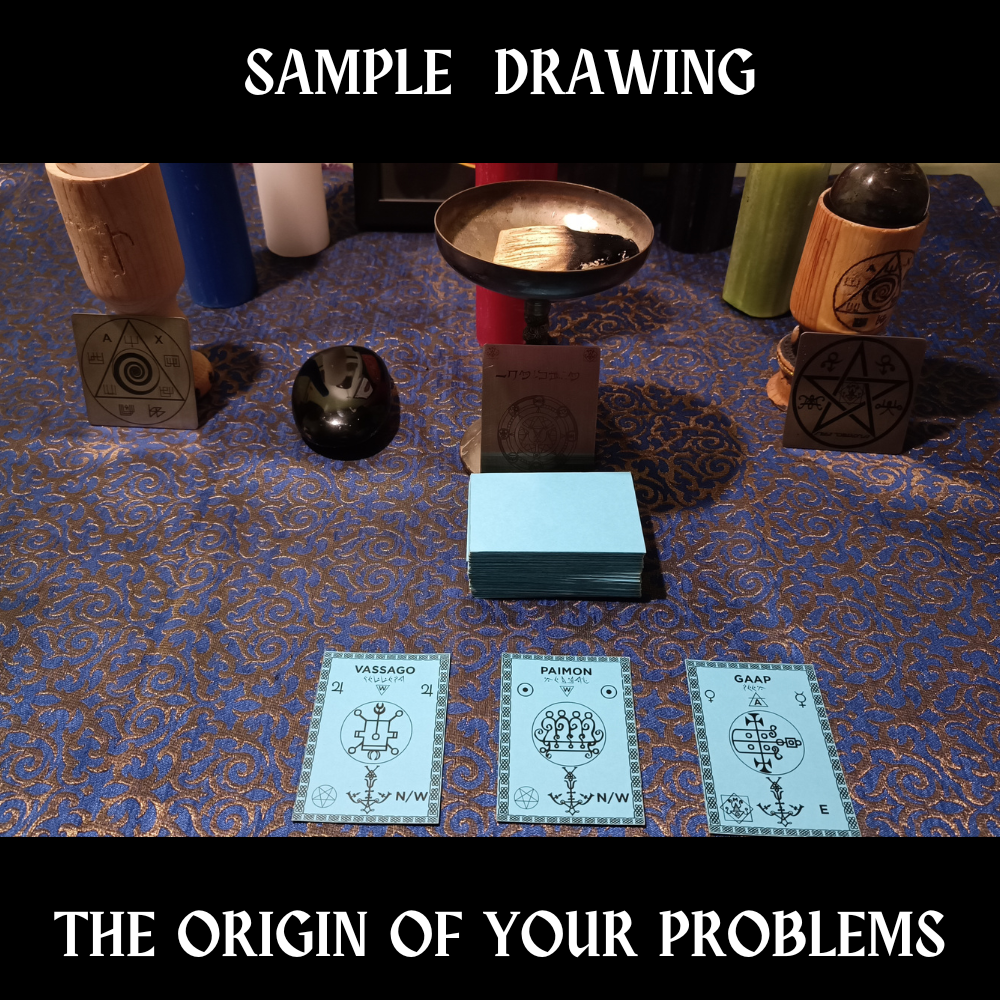 Los jou probleme op met die Demon Oracle - Abraxas Amulets ® Magic ♾️ Talismans ♾️ Inisiasies