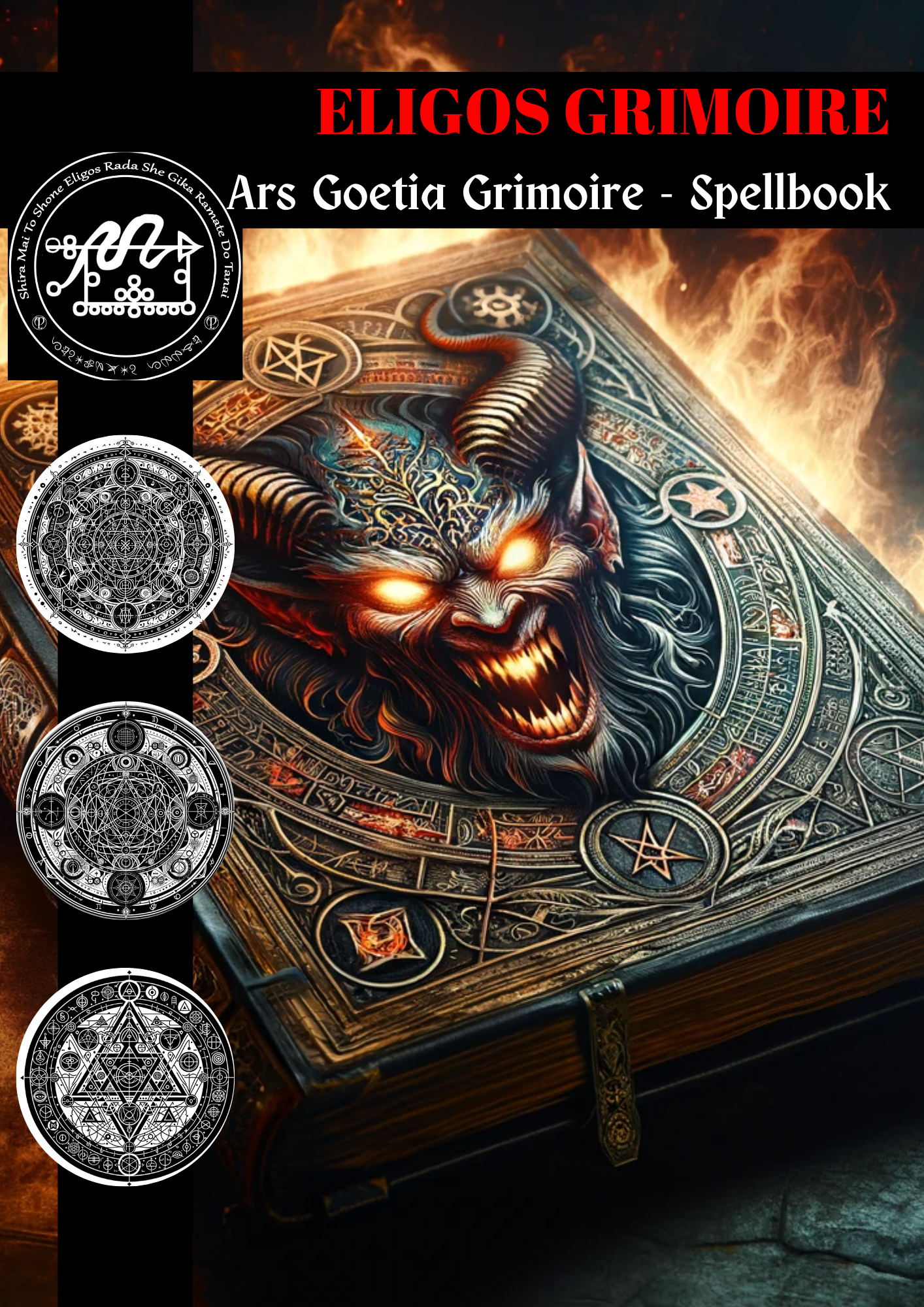 Grimoire of Eligos Spells & Rituals මිනිසුන් අතර ආදරය ඇති කිරීමට සහ සැඟවුණු රහස් හෙළි කිරීමට - Abraxas Amulets ® Magic ♾️ Talismans ♾️ ආරම්භ කිරීම්